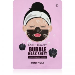 TONYMOLY Earth Beauty Bubble oczyszczająca maseczka do twarzy 1 szt.