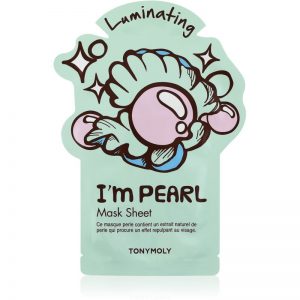 TONYMOLY I’m PEARL maska rozświetlająca w płacie 1 szt.