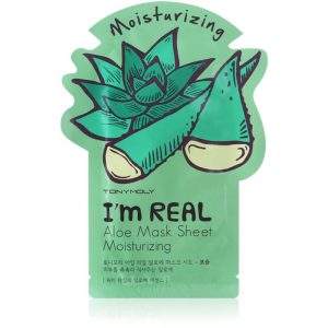 TONYMOLY I’m REAL Aloe maska nawilżająca w płacie 1 szt.