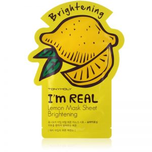 TONYMOLY I’m REAL Lemon maseczka płócienna o działaniu rozjaśniającym 1 szt.