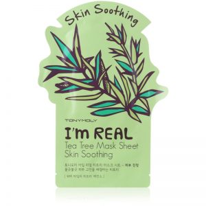 TONYMOLY I’m REAL Tea Tree maska łagodząca w płacie 1 szt.