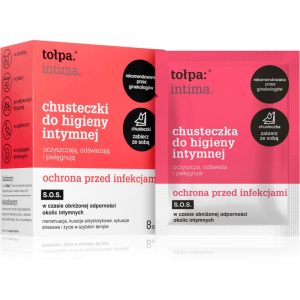 Tołpa Dermo Intima chusteczki pielęgnacyjne do higieny intymnej 8 szt.