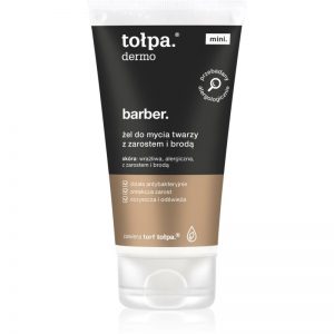 Tołpa Dermo Men Barber żel oczyszczający do twarzy i zarostu 75 ml
