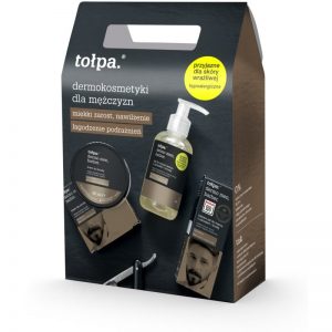 Tołpa Dermo Men Barber zestaw upominkowy I. (do twarzy i zarostu) dla mężczyzn