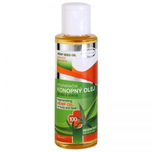Topvet Hemp Seed Oil olejek z konopi do ciała i twarzy 100 ml