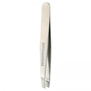 Tweezerman Studio Collection pęseta z ukośną końcówką mini