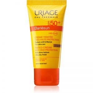 Uriage Bariésun ochronny krem tonujący do twarzy SPF 50+ odcień Gold 50 ml