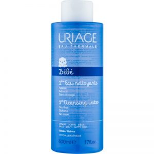 Uriage Bébé delikatna woda oczyszczająca do twarzy i ciała 500 ml