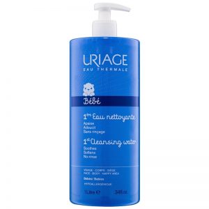 Uriage Bébé woda oczyszczająca do ciała i twarzy 1000 ml