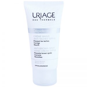 Uriage Dépiderm krem do rąk przeciwko plamom pigmentowym SPF 15 50 ml