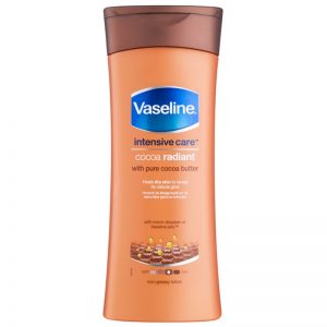 Vaseline Cocoa Radiant nawilżające mleczko do ciała z masłem kakaowym 400 ml