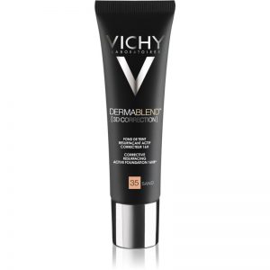 Vichy Dermablend 3D Correction podkład korygująco-wygładzający SPF 25 odcień 35 Sand 30 ml