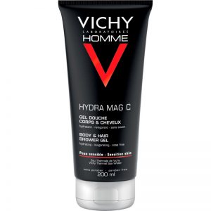 Vichy Homme Hydra-Mag C żel pod prysznic do ciała i włosów 200 ml