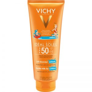 Vichy Idéal Soleil Capital mleczko ochronne dla dzieci na twarz i ciało SPF 50 300 ml