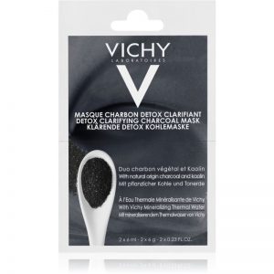 Vichy Mineral Masks oczyszczająca maseczka z węglem 2 x 6 ml