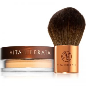 Vita Liberata Trystal Minerals puder brązujący z pędzelkiem 01 Sunkissed