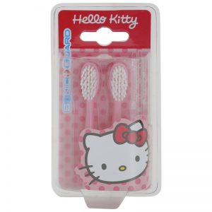 VitalCare Hello Kitty głowica wymienna do sonicznej szczoteczki do zębów na baterie 2 szt. 2 szt.