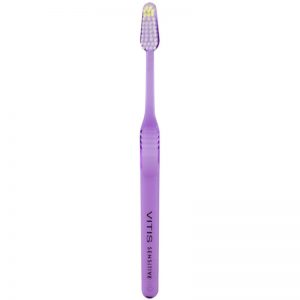 Vitis Sensitive szczoteczka do zębów extra soft Transparent Violet