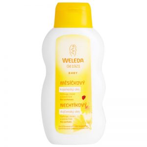 Weleda Baby and Child nagietkowy olejek dla niemowląt nieperfumowane 200 ml