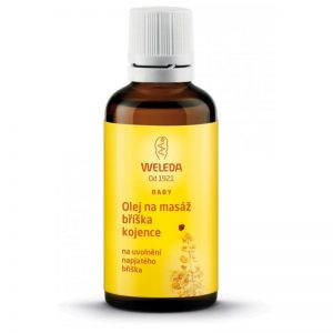 Weleda Pregnancy and Lactation olejek do masażu brzuszka niemowlęcia 50 ml