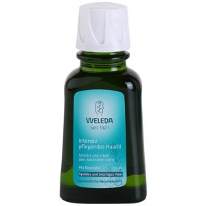 Weleda Rosemary olejek do włosów do wzmocnienia włosów i nadania im większego połysku 50 ml