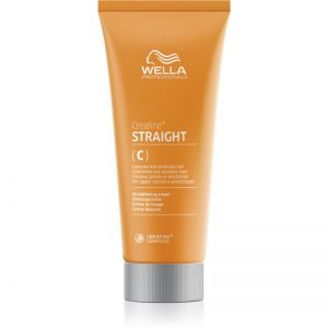 Wella Professionals Creatine+ Straight krem do prostowania włosów nadaje się również do włosów farbowanych Straight C/S 200 ml