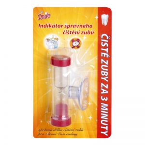 White Pearl Smile minutnik do mycia zębów warianty kolorystyczne