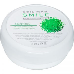 White Pearl Smile puder wybielający do zębów Mentol+ 30 g