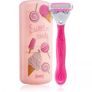 Wilkinson Sword Quattro for Women Aloe & Vit. E golarka dla kobiet z futerałem