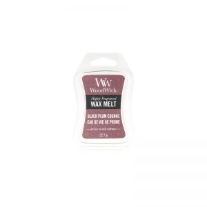 Woodwick Black Plum wosk zapachowy 22