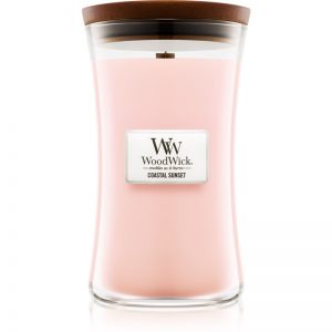 Woodwick Coastal Sunset świeczka zapachowa z drewnianym knotem 609,5 g