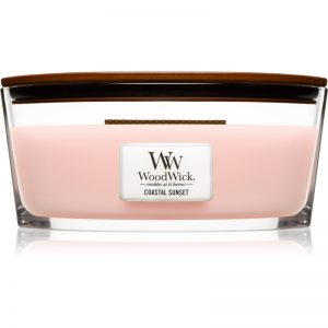 Woodwick Coastal Sunset świeczka zapachowa z drewnianym knotem (hearthwick) 453,6 g
