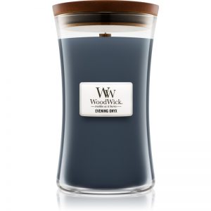 Woodwick Evening Onyx świeczka zapachowa z drewnianym knotem 609,5 g