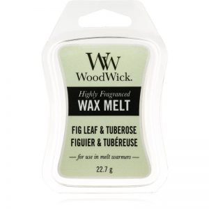 Woodwick Fig Leaf & Tuberose wosk zapachowy 22