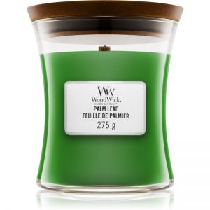 Woodwick Palm Leaf świeczka zapachowa z drewnianym knotem 275 g