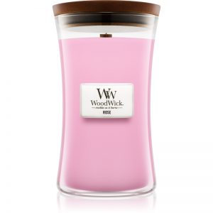 Woodwick Rose świeczka zapachowa z drewnianym knotem 609,5 g