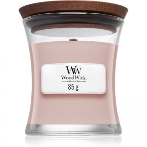 Woodwick Rosewood świeczka zapachowa z drewnianym knotem 85 g