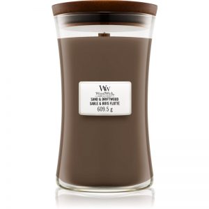 Woodwick Sand & Driftwood świeczka zapachowa z drewnianym knotem 609,5 g