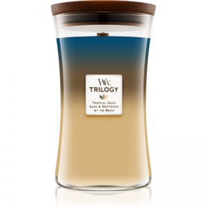 Woodwick Trilogy Nautical Escape świeczka zapachowa z drewnianym knotem 609,5 g