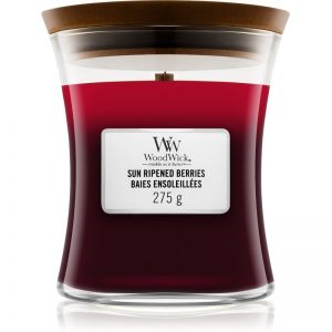 Woodwick Trilogy Sun Ripened Berries świeczka zapachowa z drewnianym knotem 275 g