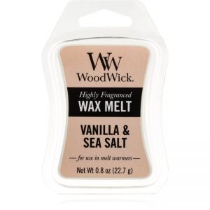 Woodwick Vanilla & Sea Salt wosk zapachowy 22