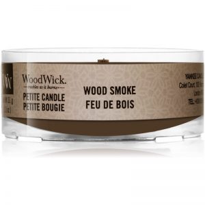Woodwick Wood Smoke sampler z drewnianym knotem 31 g