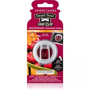 Yankee Candle Black Cherry odświeżacz do samochodu klips 4 ml