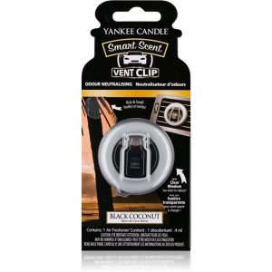 Yankee Candle Black Coconut odświeżacz do samochodu klips 4 ml