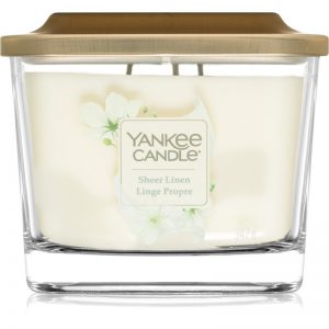 Yankee Candle Elevation Sheer Linen świeczka zapachowa średnia 347 g