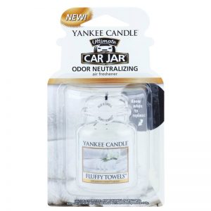 Yankee Candle Fluffy Towels odświeżacz do samochodu wiszące