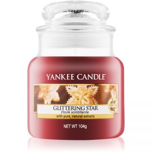 Yankee Candle Glittering Star świeczka zapachowa Classic mała 104 g