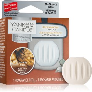 Yankee Candle Leather odświeżacz do samochodu napełnienie