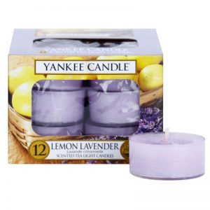 Yankee Candle Lemon Lavender świeczka typu tealight 12 x 9,8 g