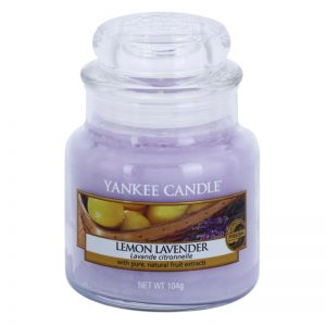 Yankee Candle Lemon Lavender świeczka zapachowa Classic mała 104 g